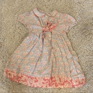 Flouncy Floral Spring Summer Baby Dress